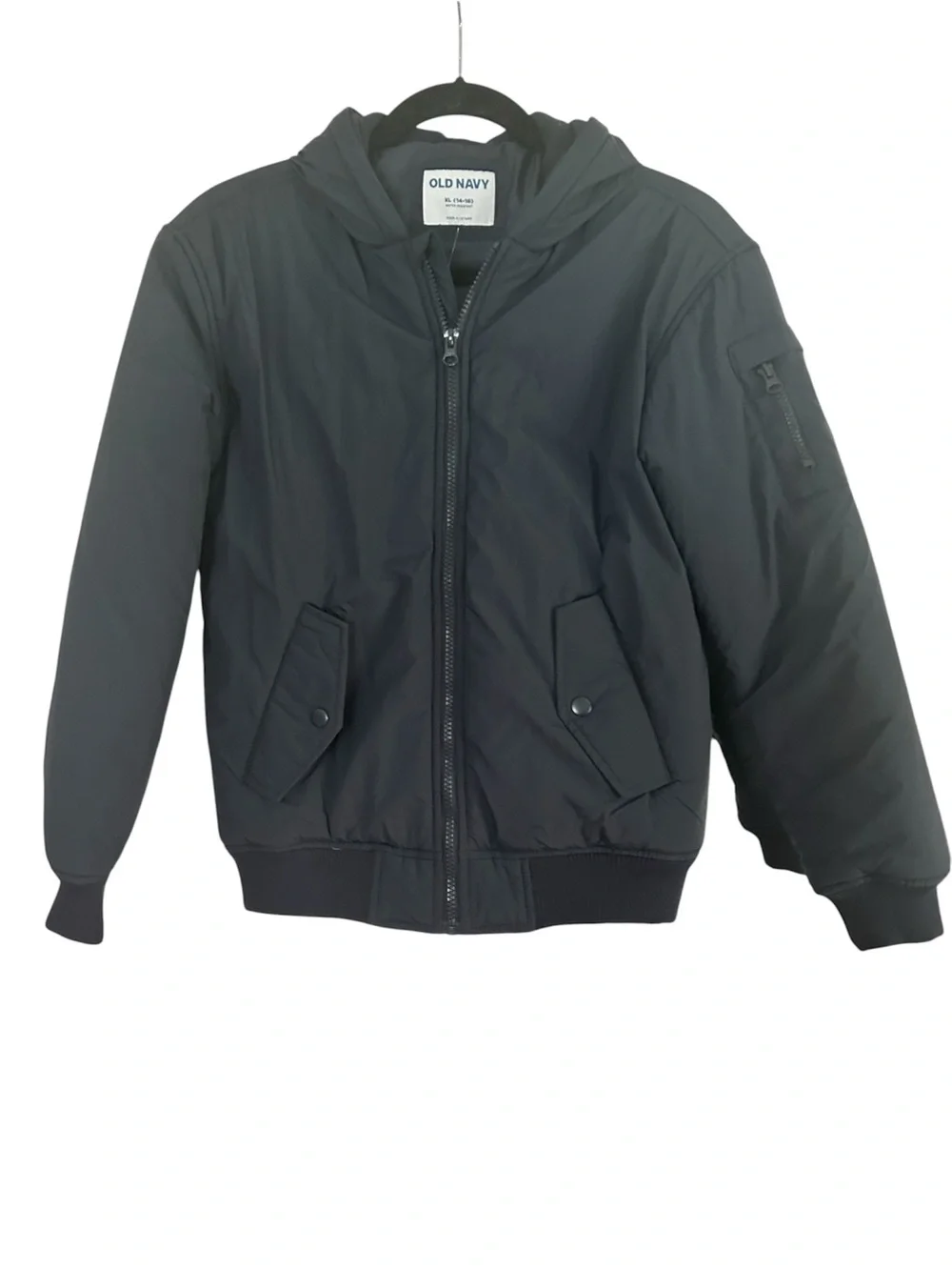 Old Navy Water-Resistant Hooded Bomber Jacket for Boys NWT